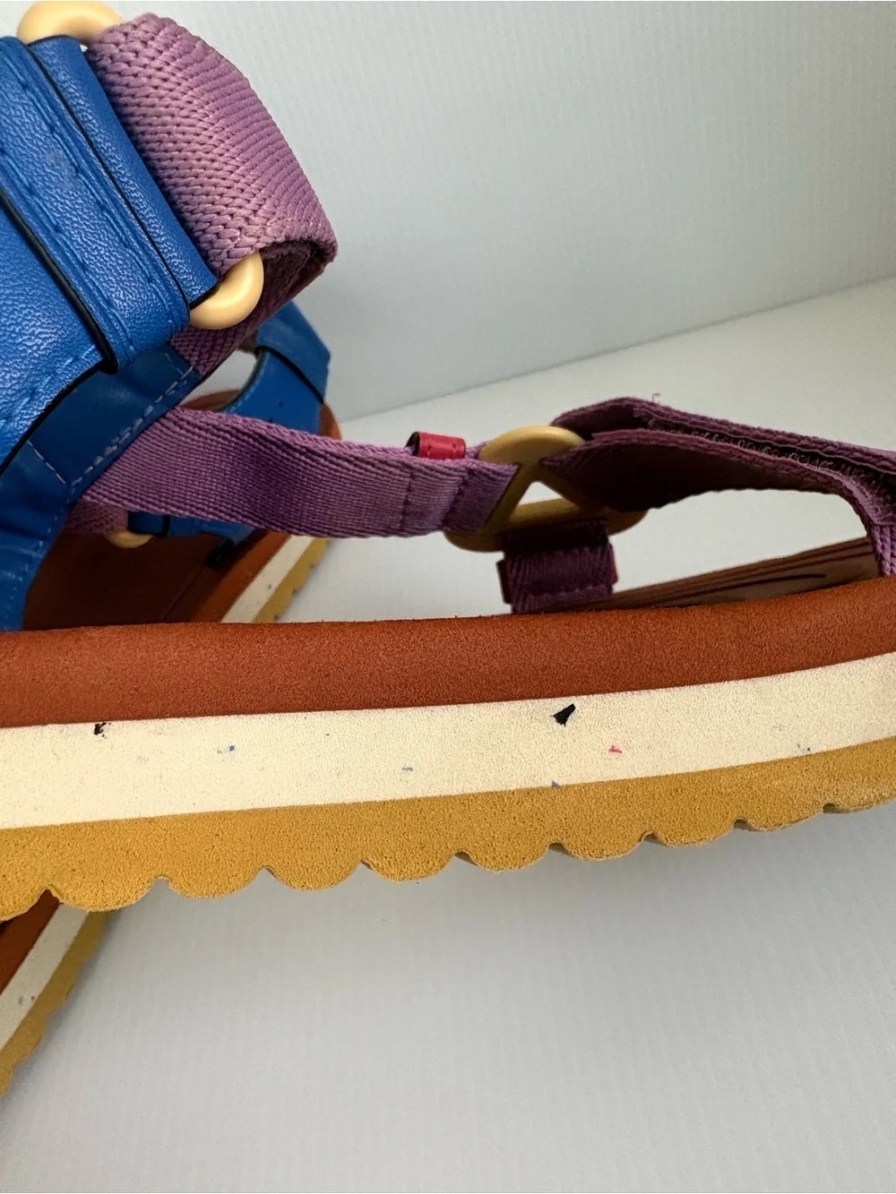 Coachtopia Strappy Sandals Size 9 Multicolor  EUC